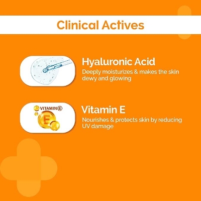 Picture of The Derma Co 1% Hyaluronic Acid Sunscreen Aqua Gel - 80g