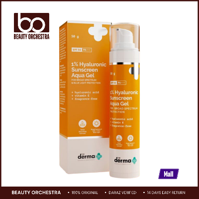 Picture of The Derma Co 1% Hyaluronic Sunscreen Aqua Gel - 50g