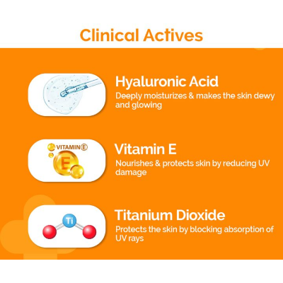 Picture of The Derma Co 1% Hyaluronic Sunscreen Aqua Gel - 50g