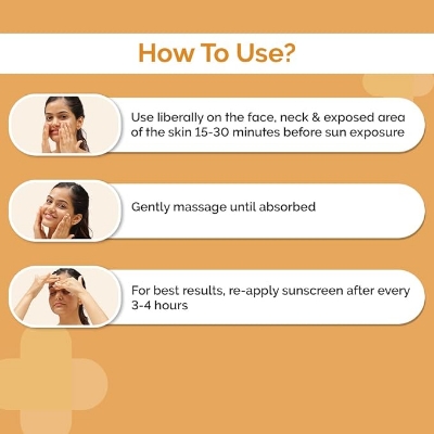 Picture of The Derma Co 1% Hyaluronic Tinted Sunscreen Gel - 50g