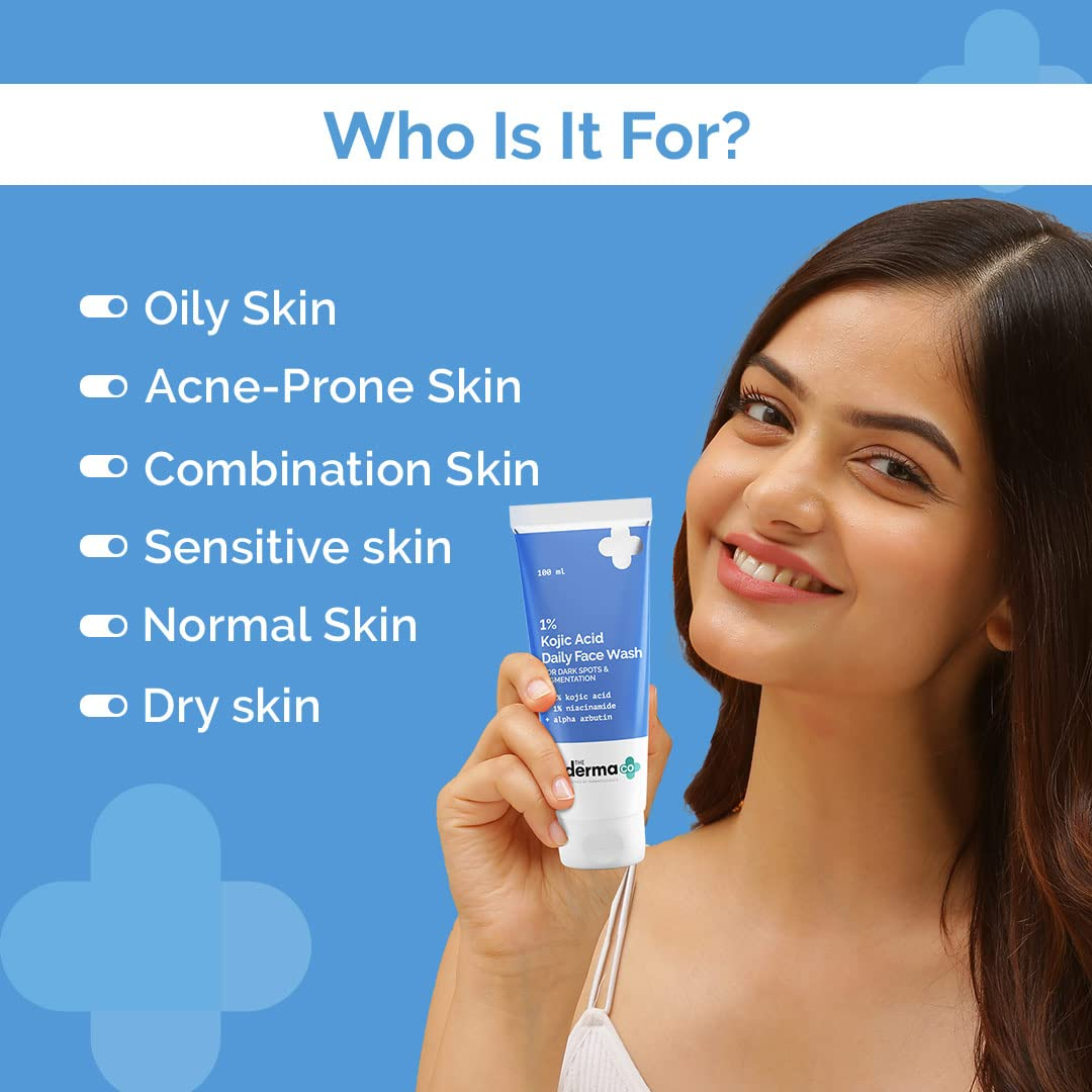 Picture of The Derma Co 1% Kojic Acid Face Wash - 100ml