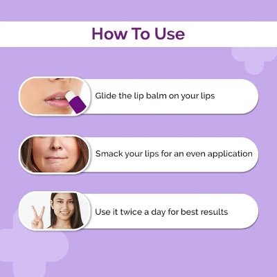 Picture of The Derma Co 1% Kojic Acid Lip Balm With Alpha Arbutin & Hyaluronic Acid - 4g