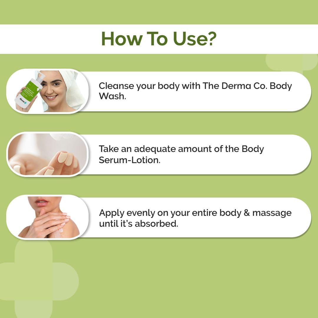 Picture of The Derma Co 1% Salicylic Acid Daily Exfoliating Body Serum Lotion - 250ml