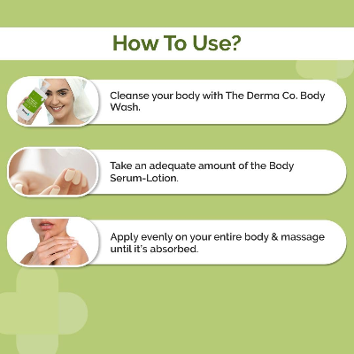 Picture of The Derma Co 1% Salicylic Acid Daily Exfoliating Body Serum Lotion - 250ml