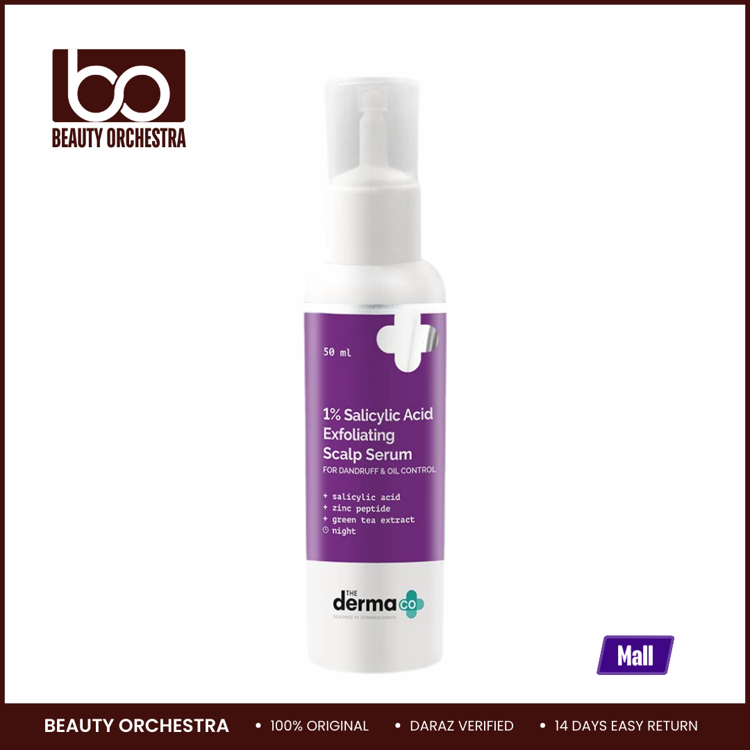 Picture of The Derma Co 1% Salicylic Acid Exfoliating Scalp Serum - 50ml