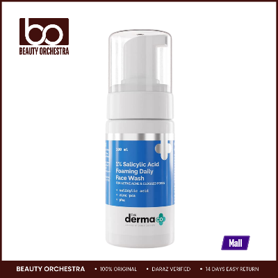 Picture of The Derma Co 1% Salicylic Acid Foaming Daily Face Wash – 100ml