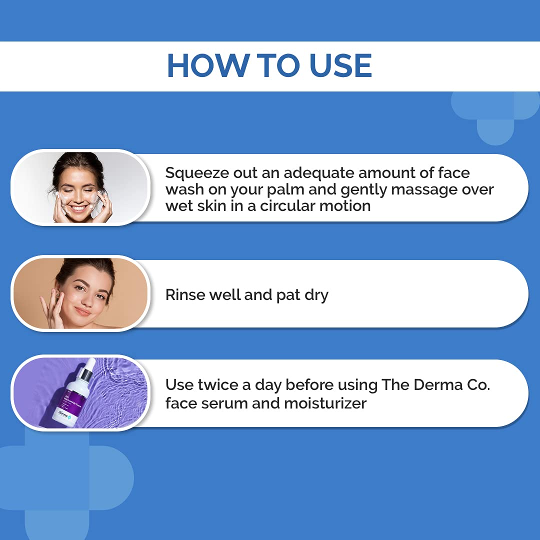 Picture of The Derma Co 1% Salicylic Acid Gel Face Wash - 100ml