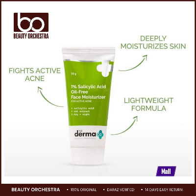 Picture of The Derma Co 1% Salicylic Acid Oil-Free Moisturizer - 50g