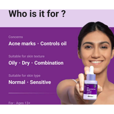 Picture of The Derma Co 10% Niacinamide Serum - 30ml