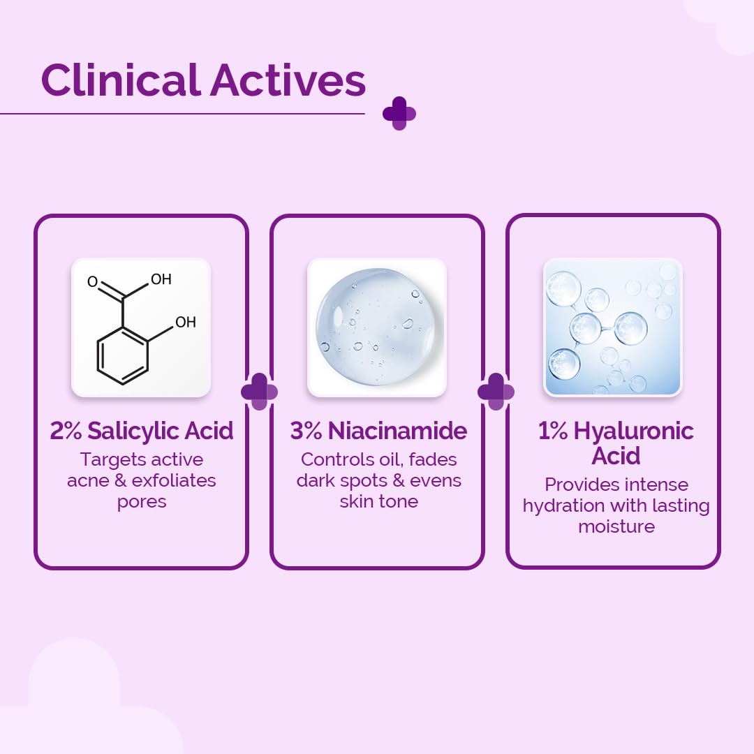 Picture of The Derma Co 2% Salicylic BHA Hydrating Toner | BHA Liquid Facial Exfoliant-Removes Blackheads & Whiteheads 150 ml