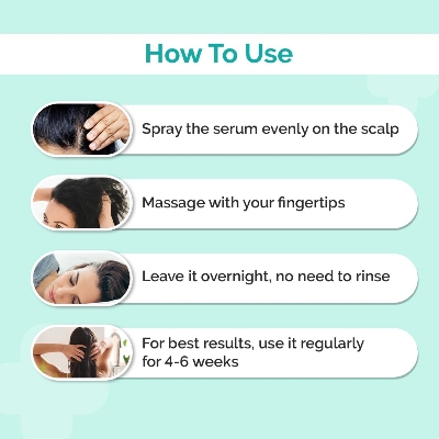 Picture of The Derma Co 20% Actives Peptide Stem Cell Hair Growth Serum - 30 ml