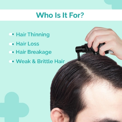 Picture of The Derma Co 20% Actives Peptide Stem Cell Hair Growth Serum - 30 ml