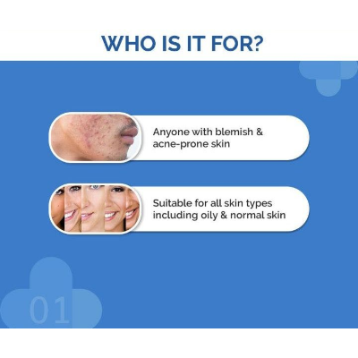 Picture of The Derma Co 3% AHA-BHA Foaming Daily Face Wash - 100ml