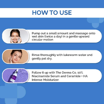 Picture of The Derma Co 3% Niacinamide Foaming Face Wash - 100ml