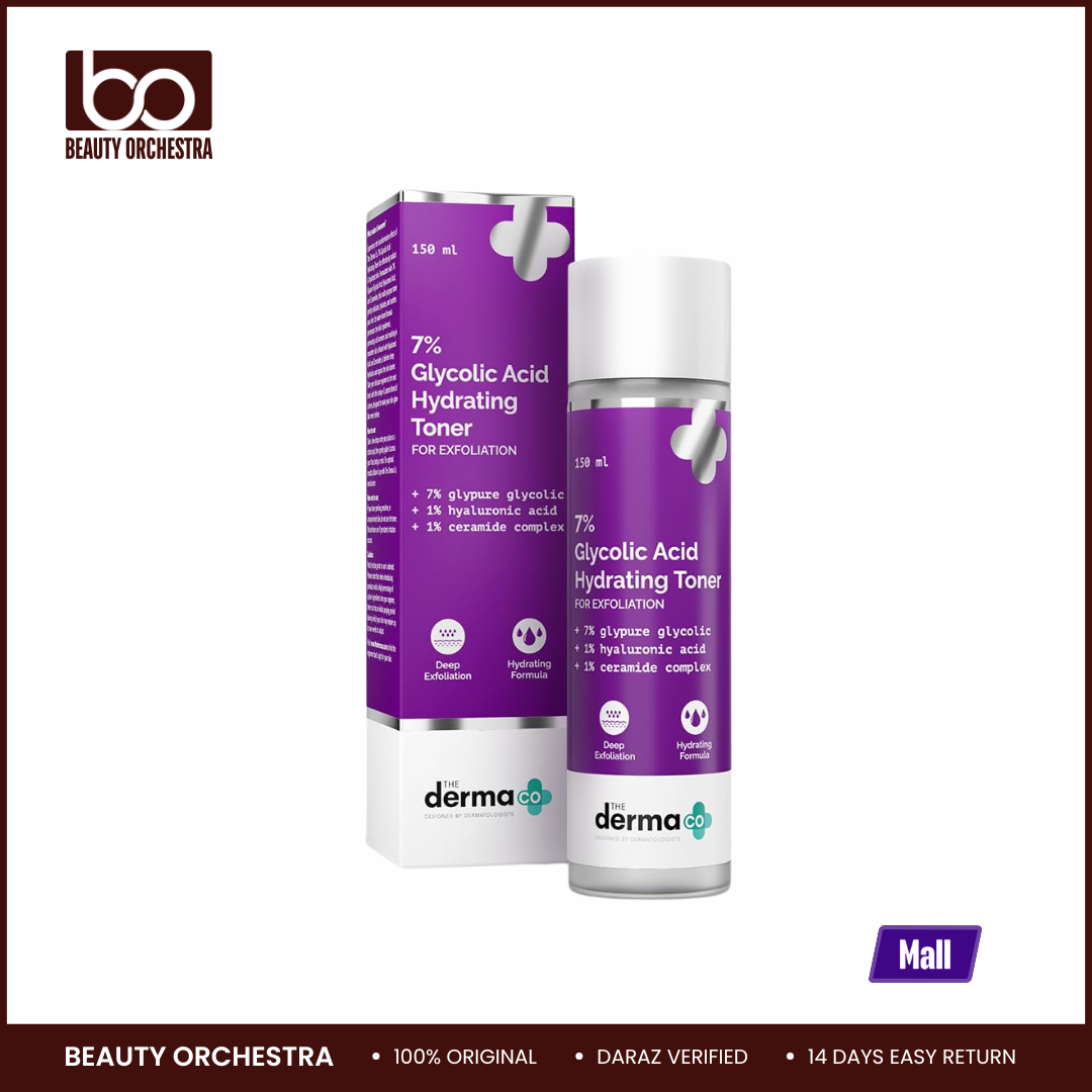 Picture of The Derma Co 7% Glycolic Acid Hydrating Toner 150ml