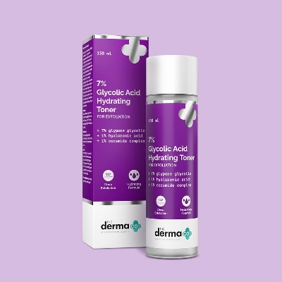 Picture of The Derma Co 7% Glycolic Acid Hydrating Toner 150ml