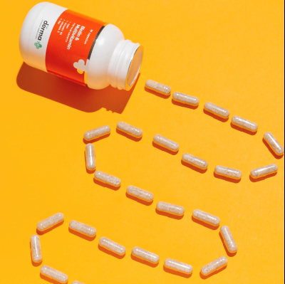 Picture of The Derma Co Biotin & MultiVitamins capsules for Hair Growth - 30 pieces