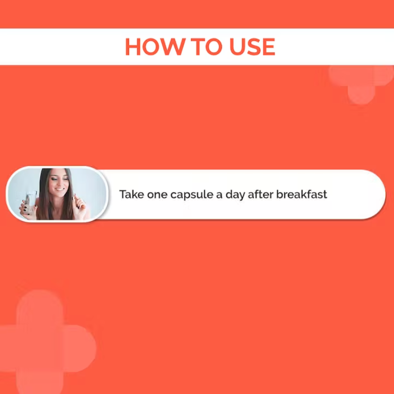 Picture of The Derma Co Biotin & MultiVitamins capsules for Hair Growth - 30 pieces