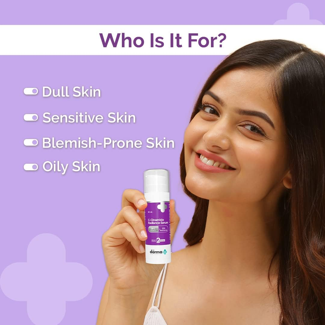 Picture of The Derma Co C-Cinamide Radiance Serum - 30ml