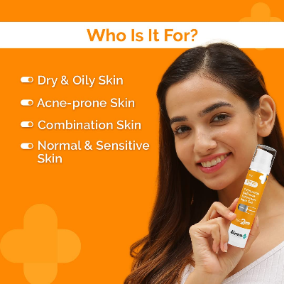 Picture of The Derma Co C-Cinamide Radiance Sunscreen Aqua Gel - 50g