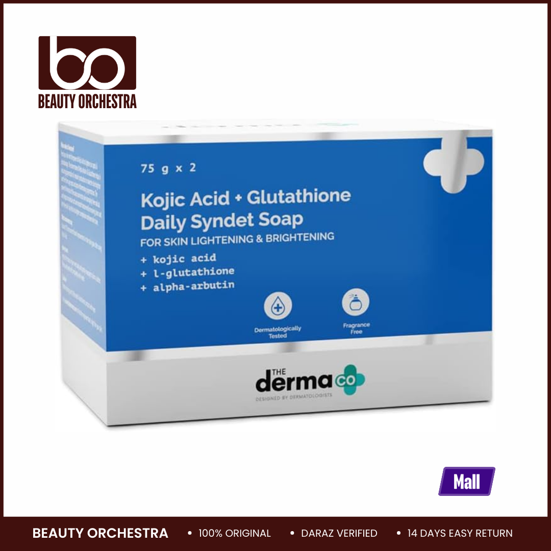 Picture of The Derma Co Kojic Acid Daily Syndet Soap - 75g*2