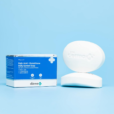 Picture of The Derma Co Kojic Acid Daily Syndet Soap - 75g*2