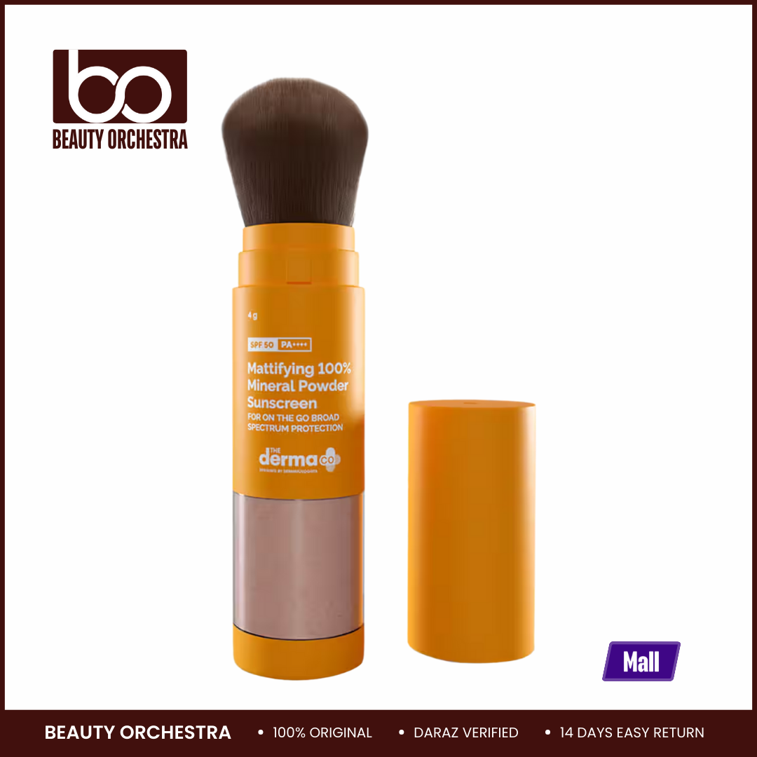 Picture of The Derma Co Mattifying 100% Mineral Powder Sunscreen - 4g