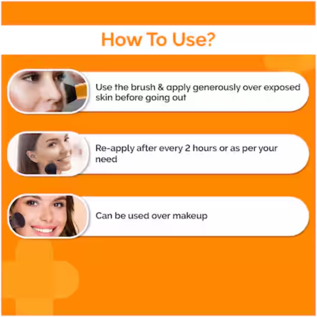 Picture of The Derma Co Mattifying 100% Mineral Powder Sunscreen - 4g