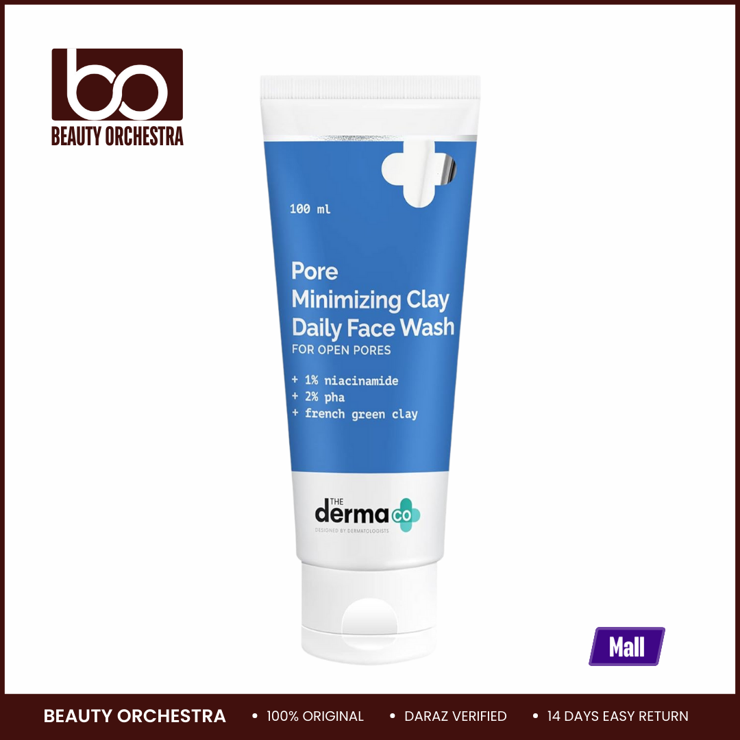 Picture of The Derma Co Pore Minimizing clay Oil-Free Daily Face Wash - 100ml