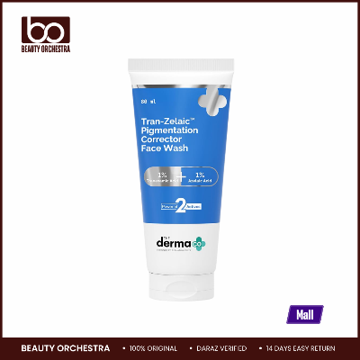 Picture of The Derma Co Tran-Zelaic Pigmentation Corrector Face Wash With 1% Tranexamic acid and 1% Azelaic acid -80ml