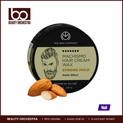 Picture of The Man Company Machismo Cream Wax With Almond Oil & Vitamin E - 100g