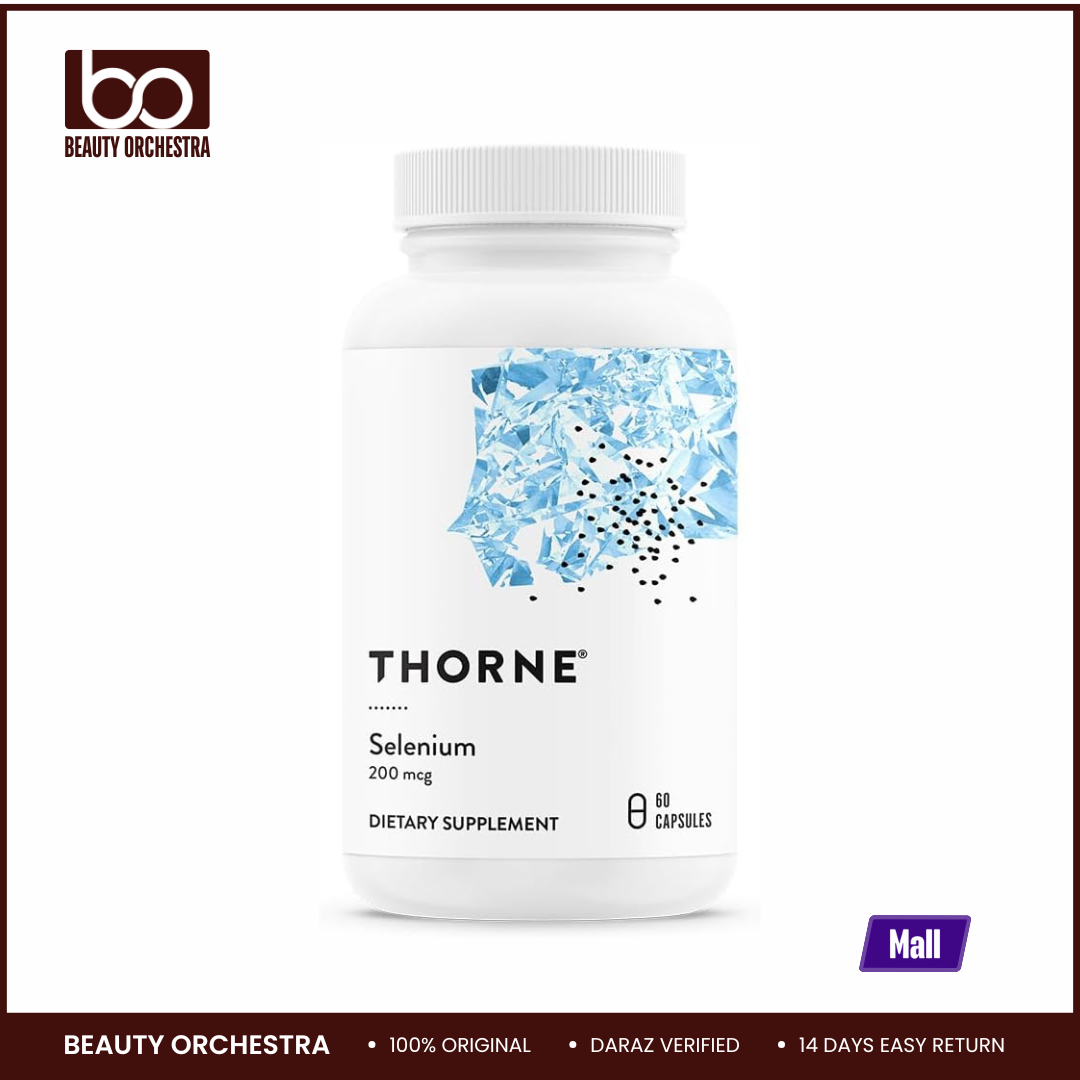 Picture of THORNE Selenium 200 mcg Selenium Supplement for Antioxidant Support - 60 Capsules