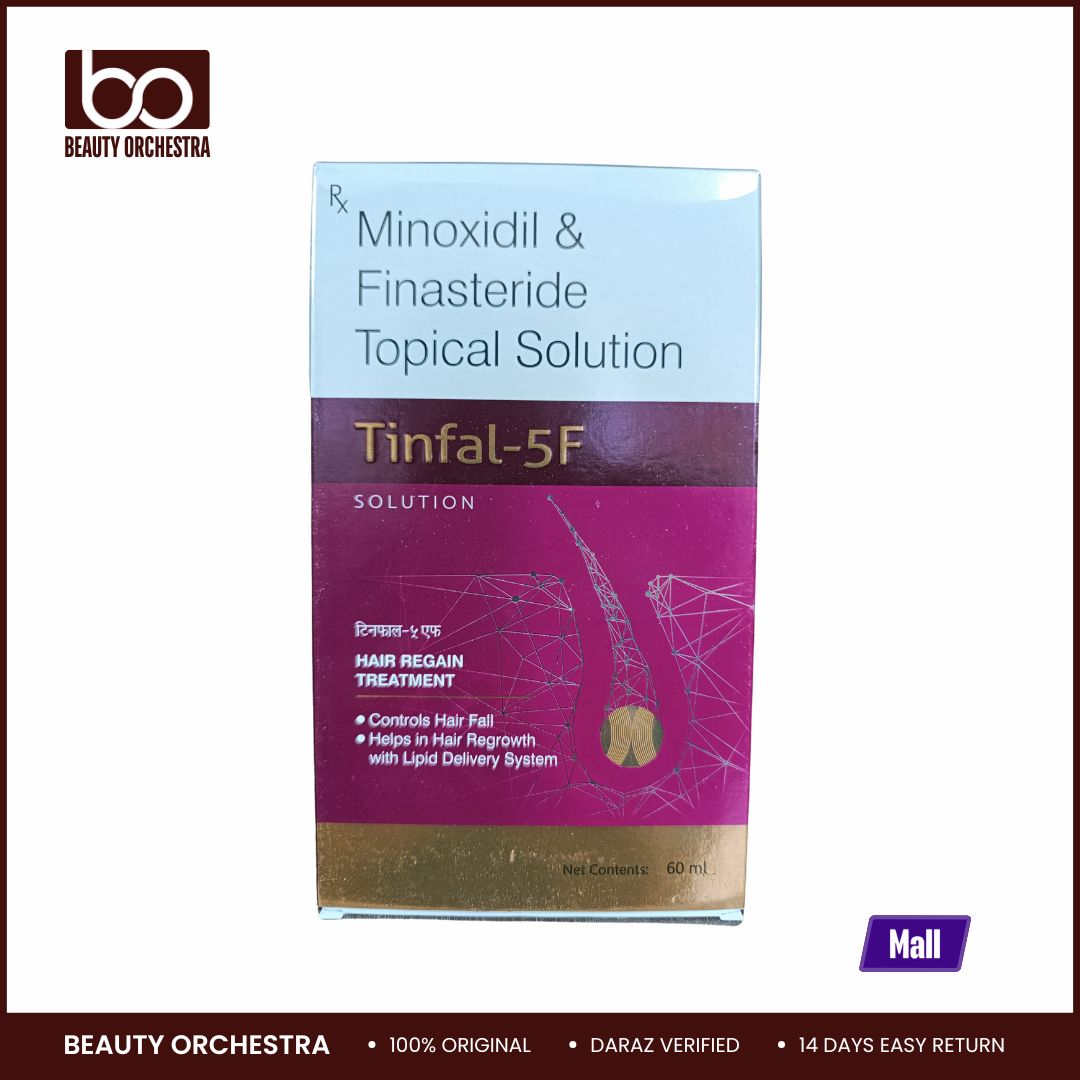 Picture of Tinfal 5F Minoxidil & Finasteride Topical Solution - 60ml