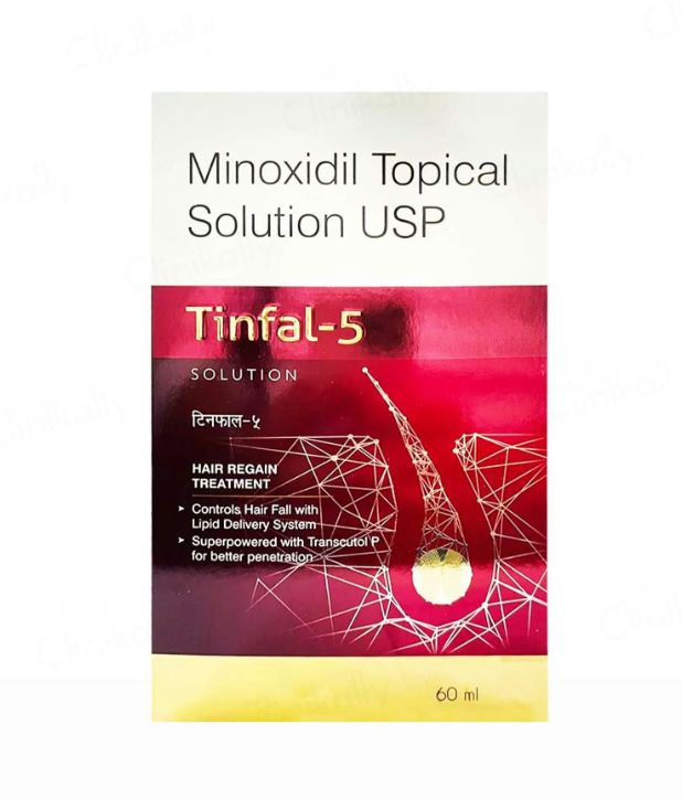Picture of Tinfal Minoxidil 5% Topical Solution - 60ml