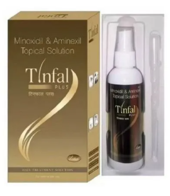 Picture of Tinfal Plus Minoxidil & Aminexil Topical Solution - 60ml