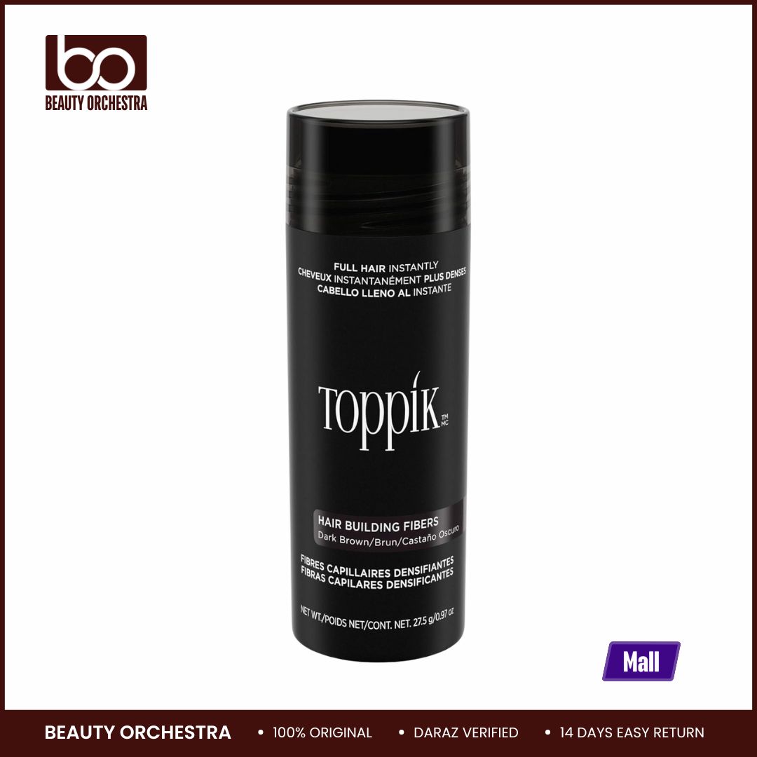 Picture of Toppik Hair Building Fibers Dark Brown - 27.5g