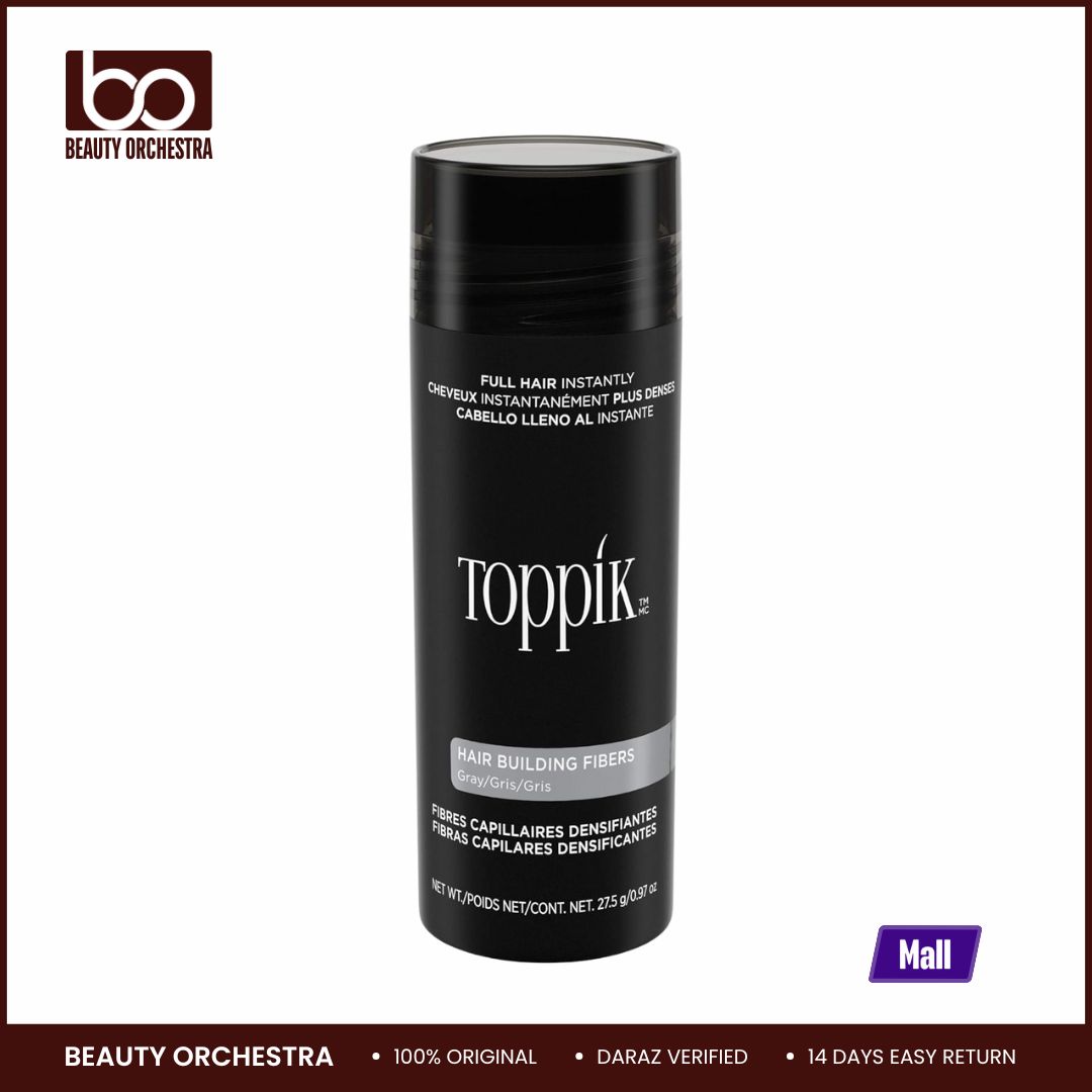 Picture of Toppik Hair Building Fibers Gray 27.5g