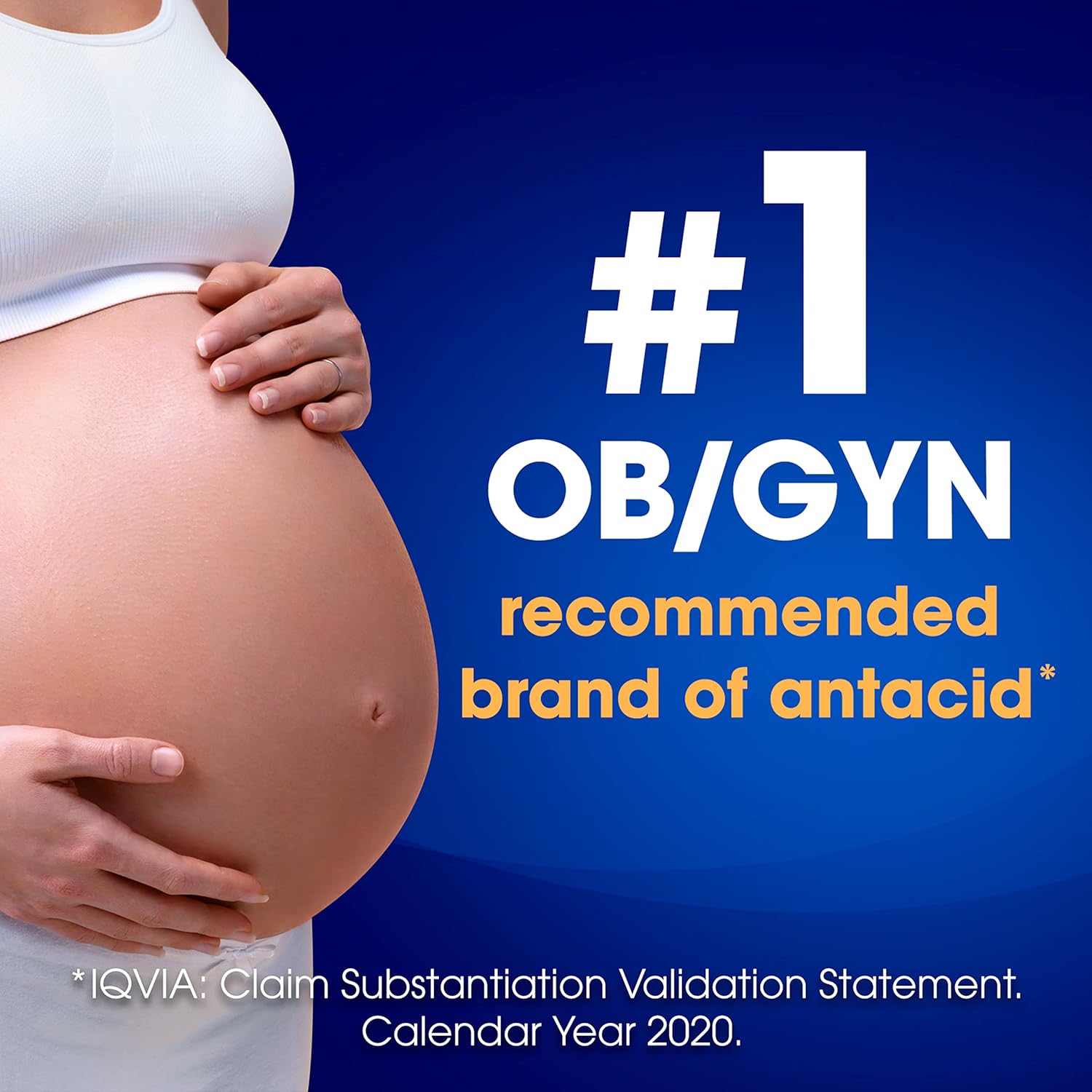 Picture of TUMS Ultra Strength Chewable Antacid Tablets for Heartburn Relief Peppermint - 72 Count