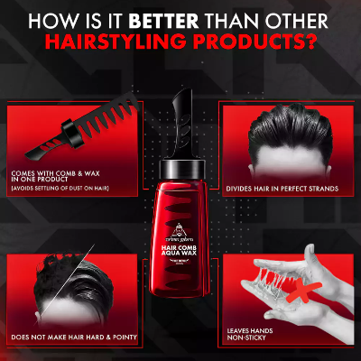 Picture of Urbangabru Hair Comb Aqua Wax - 260ml