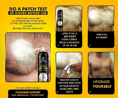 Picture of UrbanGabru Hair Removal Cream Spray - 200ml