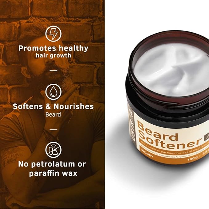Picture of Ustraa Beard Softener Balm Woody - 100g