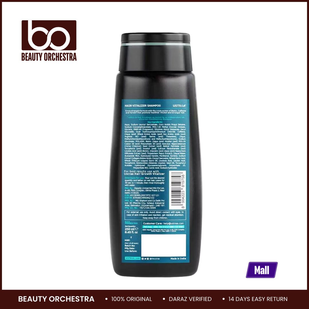 Picture of Ustraa Hair Vitalizer Shampoo - 250ml