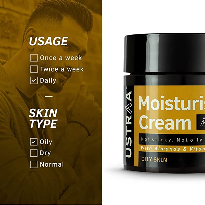 Picture of Ustraa Moisturising Cream for Oily Skin - 100g
