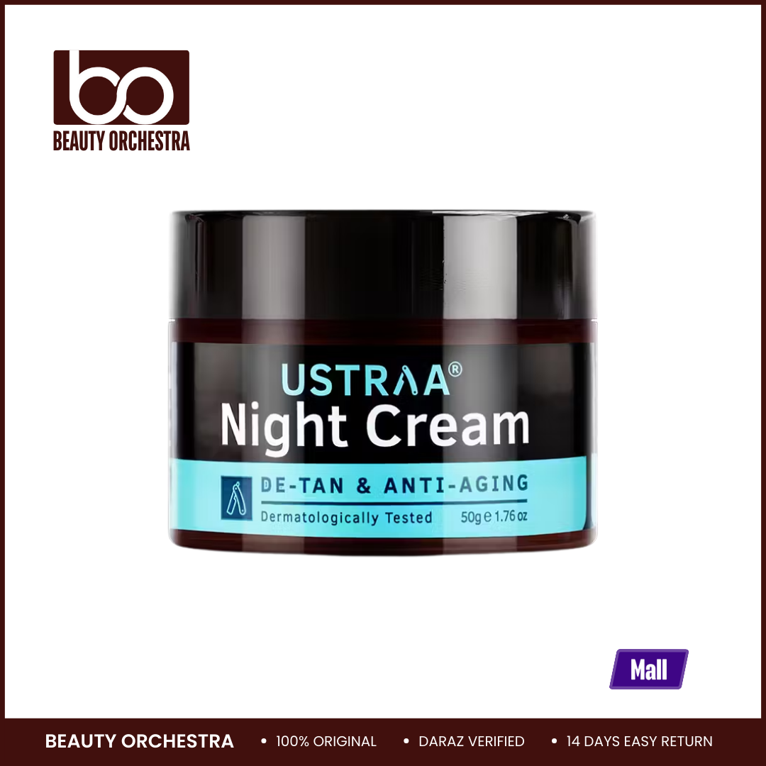 Picture of Ustraa Night Cream - De-Tan and Anti-Aging - 50g