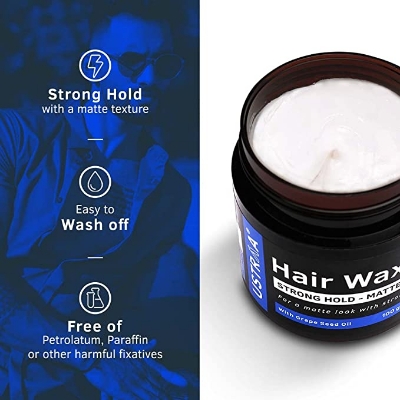Picture of Ustraa Strong Hold Hair Wax - Matte Look - 100g
