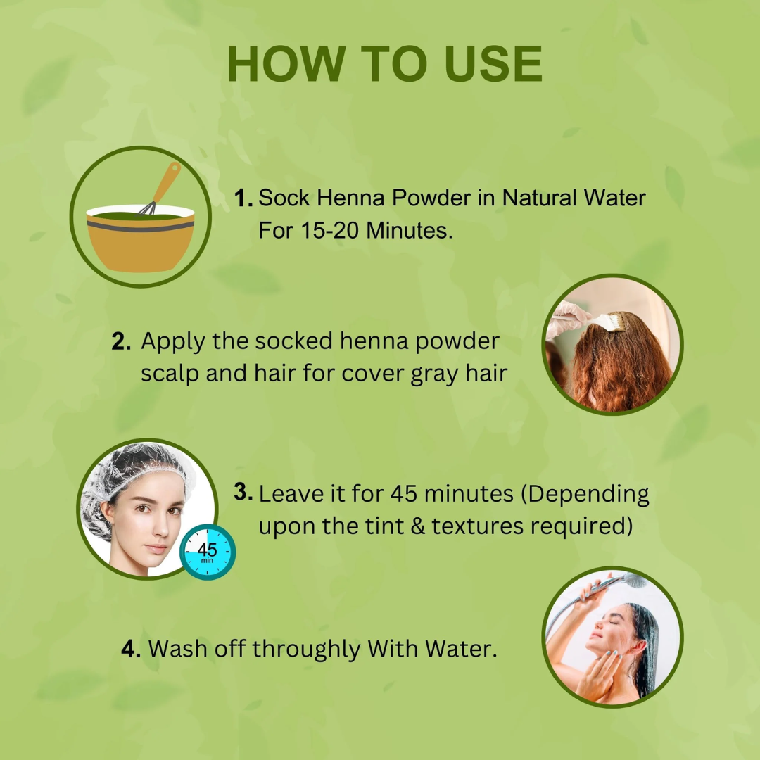 Picture of Vagad's Khadi Herbal Black Hair Mehndi - 100g