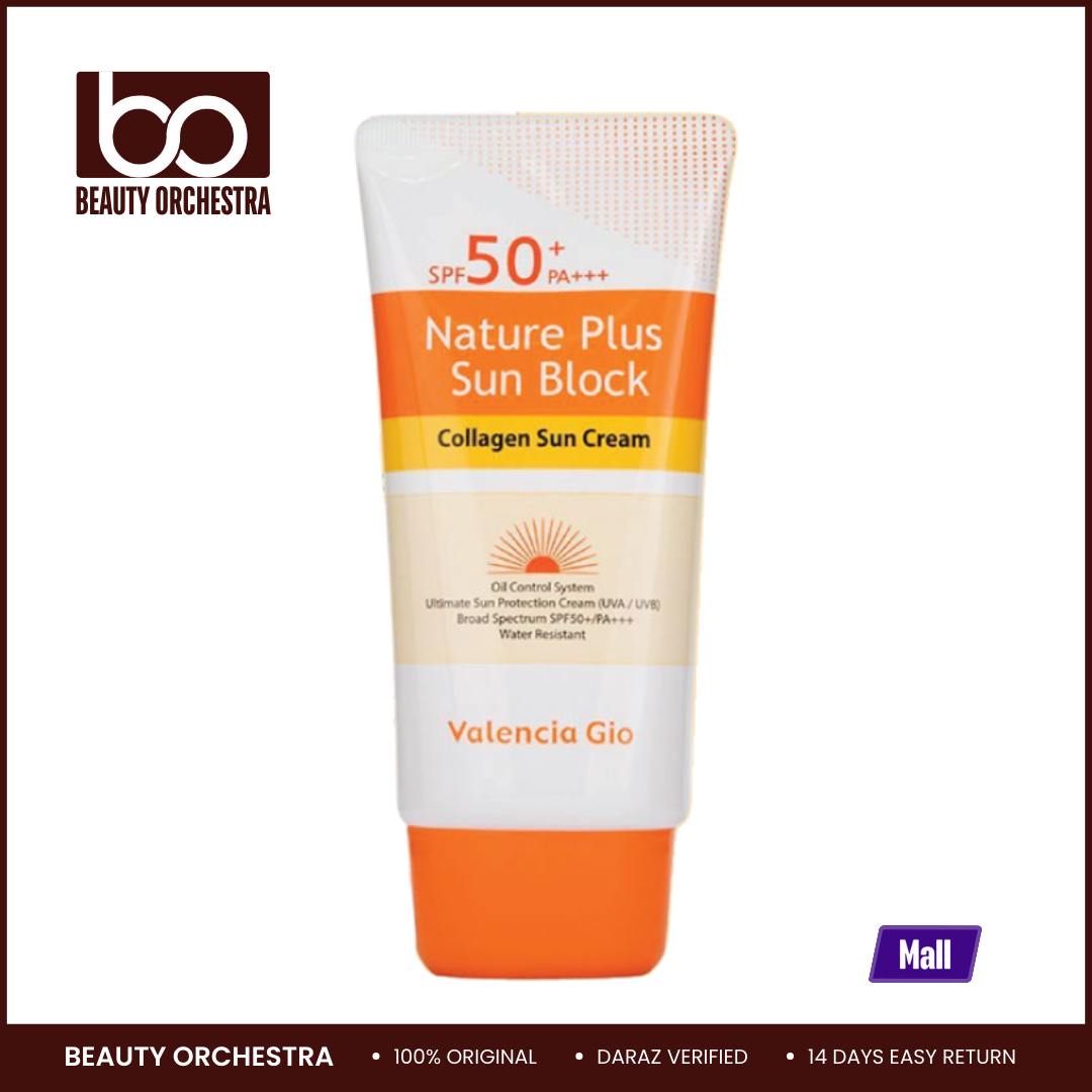 Picture of Valencia Gio Nature Plus Sun Block SPF 50+ - 70ml