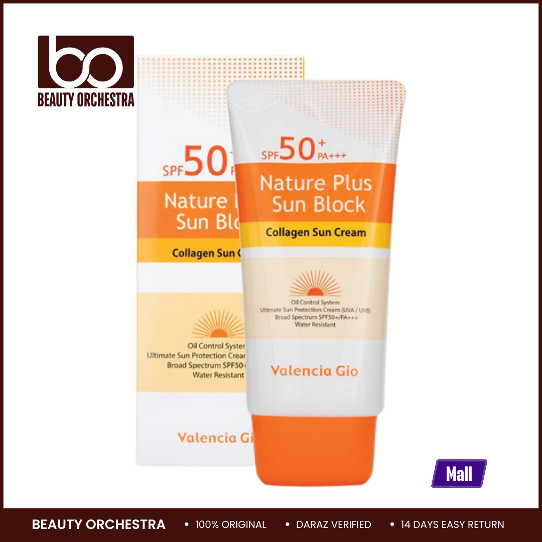 Picture of Valencia Gio Nature Plus Sun Block SPF 50+ - 70ml