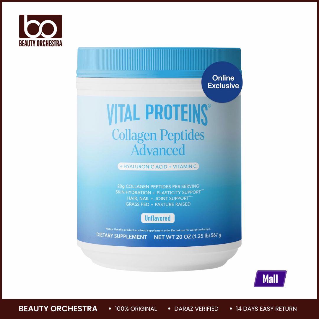 Picture of Vital Proteins Collagen Peptides Powder Advanced with Hyaluronic Acid & Vitamin C - 20oz - 567 g