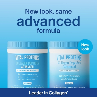 Picture of Vital Proteins Collagen Peptides Powder Advanced with Hyaluronic Acid & Vitamin C - 20oz - 567 g